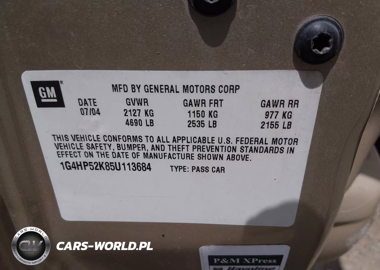 2005 Buick Lesabre Custom VIN:1G4HP52K85U113684 - 9