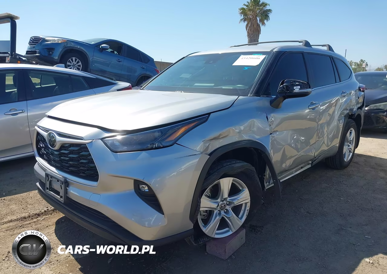 2024 Toyota Highlander Le VIN:5TDKDRAH7RS550067 - 2