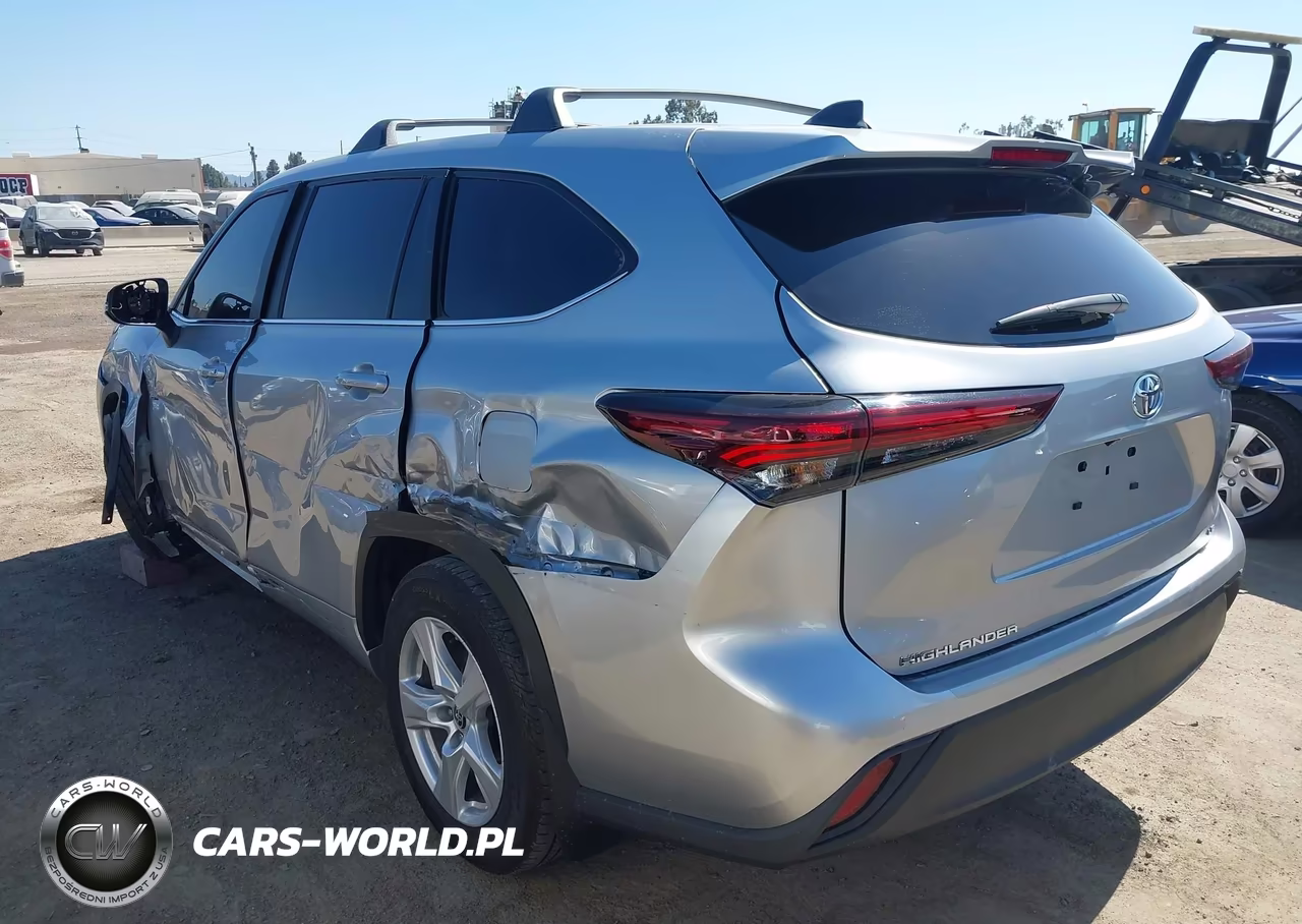 2024 Toyota Highlander Le VIN:5TDKDRAH7RS550067 - 3