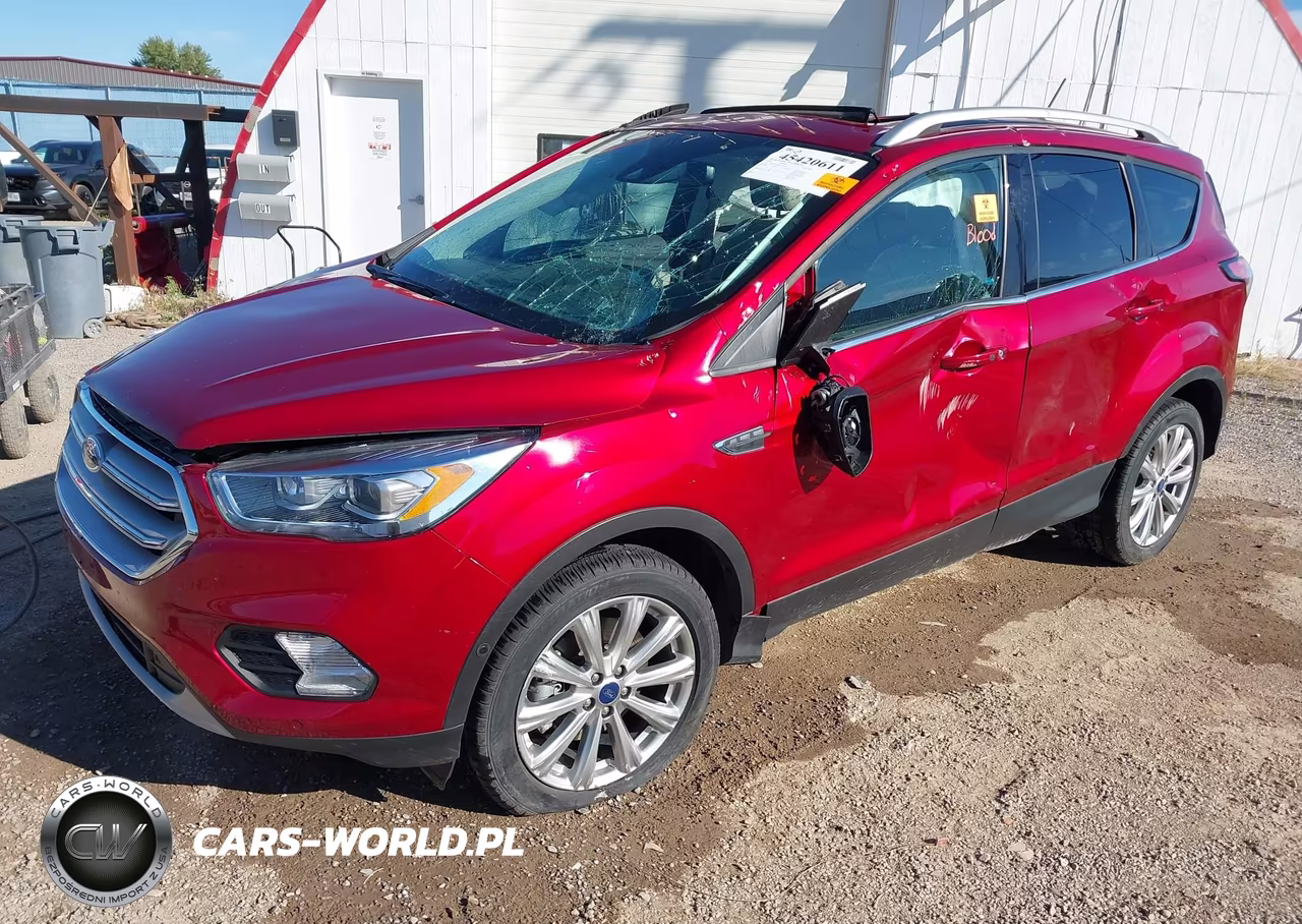 2018 Ford Escape Titanium VIN:1FMCU9J9XJUA25223 - 2