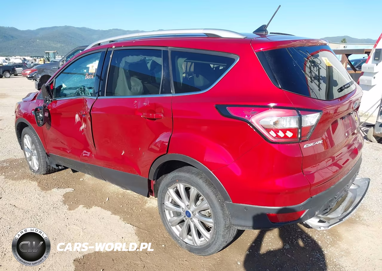 2018 Ford Escape Titanium VIN:1FMCU9J9XJUA25223 - 3