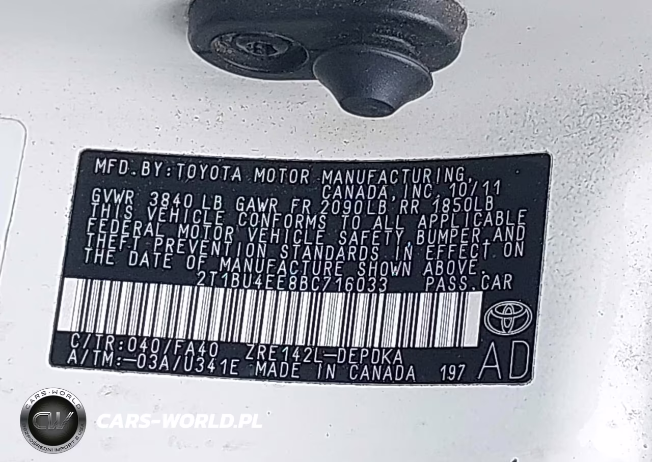 2011 Toyota Corolla VIN:2T1BU4EE8BC716033 - 9
