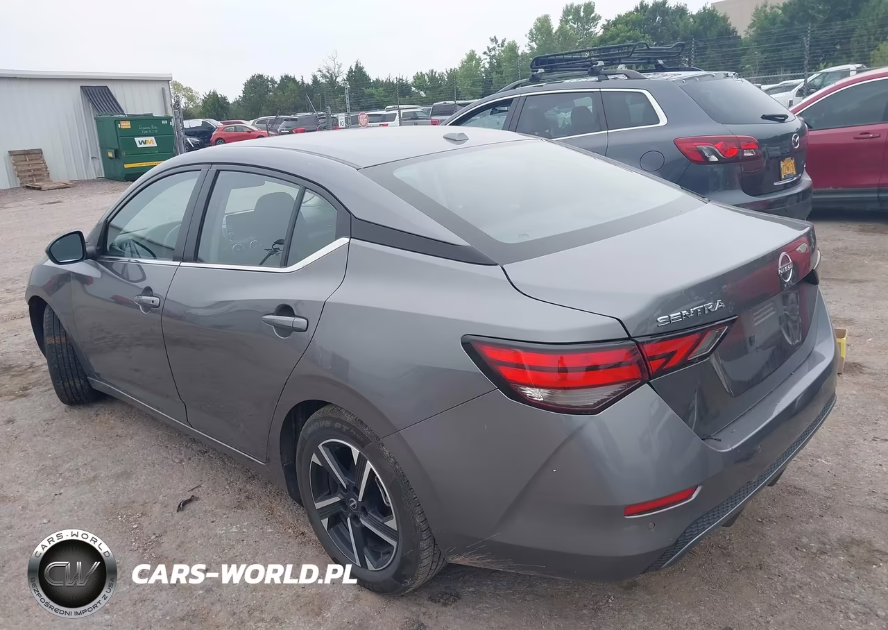 2025 Nissan Sentra Sv VIN:3N1AB8CV8SY305150 - 3