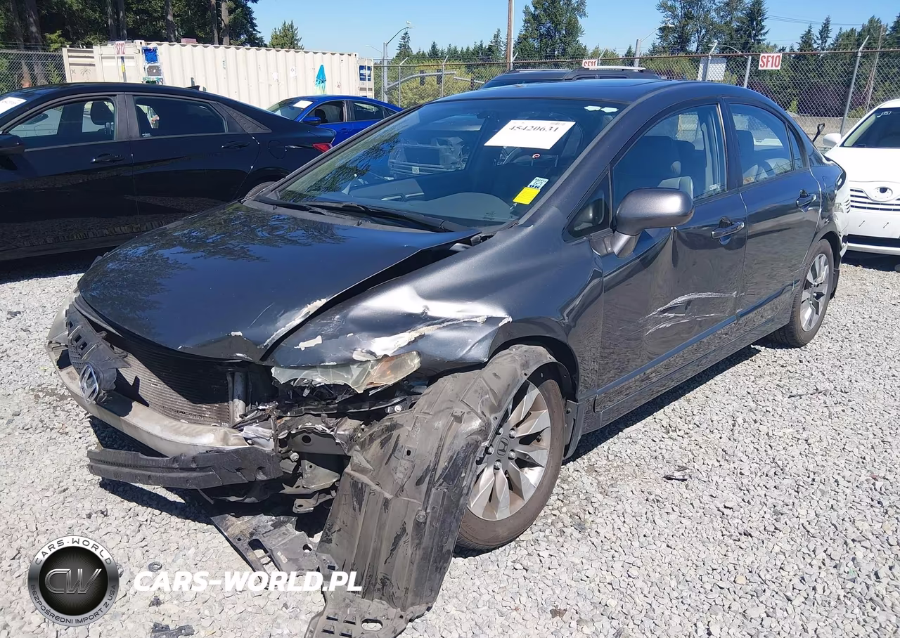 2009 Honda Civic Ex-L VIN:2HGFA16999H344455 - 2