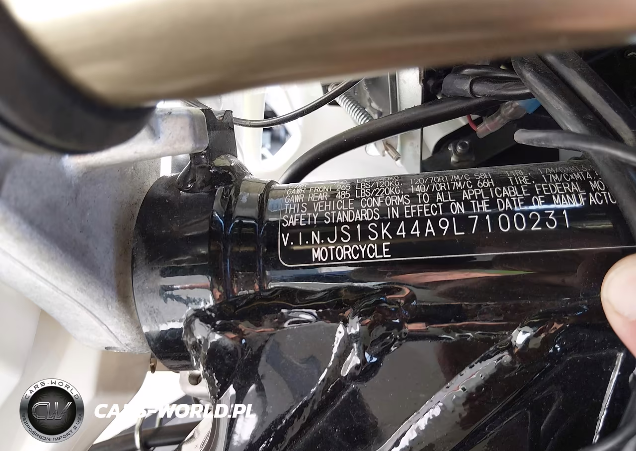 2020 Suzuki Dr-Z400 Sm VIN:JS1SK44A9L7100231 - 10