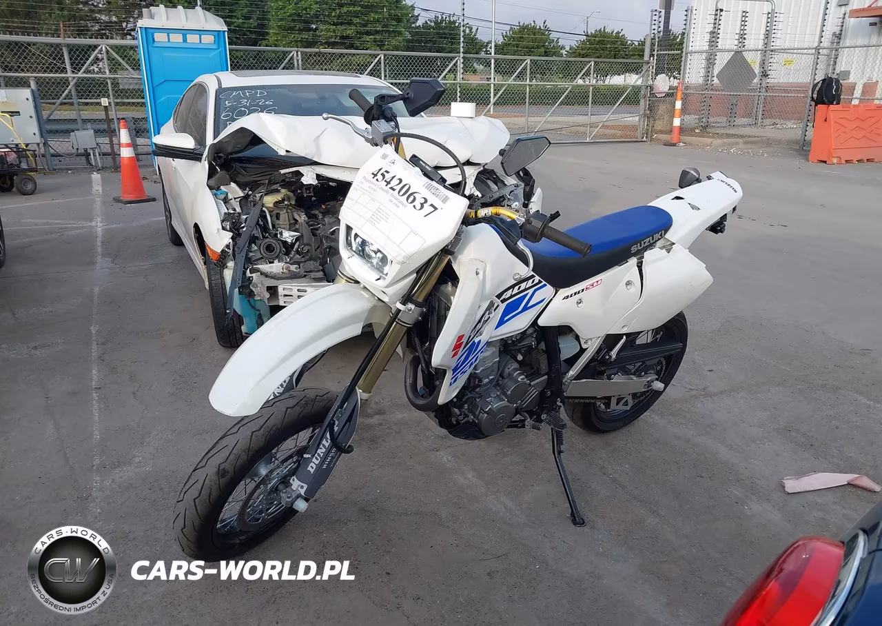2020 Suzuki Dr-Z400 Sm VIN:JS1SK44A9L7100231 - 2