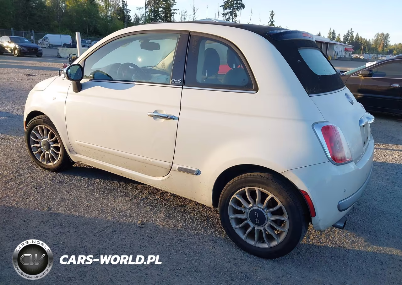 2012 Fiat 500C Lounge VIN:3C3CFFER2CT139872 - 3