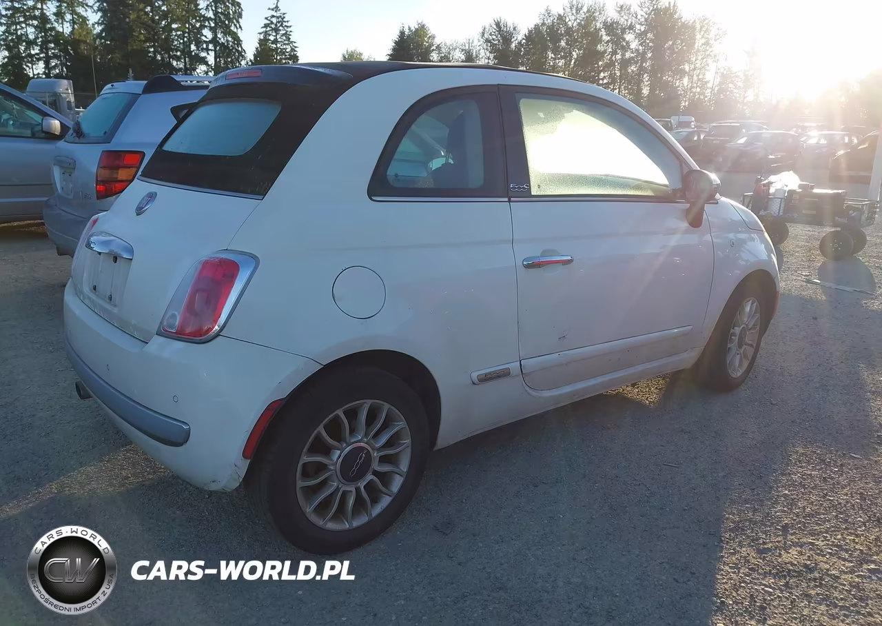 2012 Fiat 500C Lounge VIN:3C3CFFER2CT139872 - 4