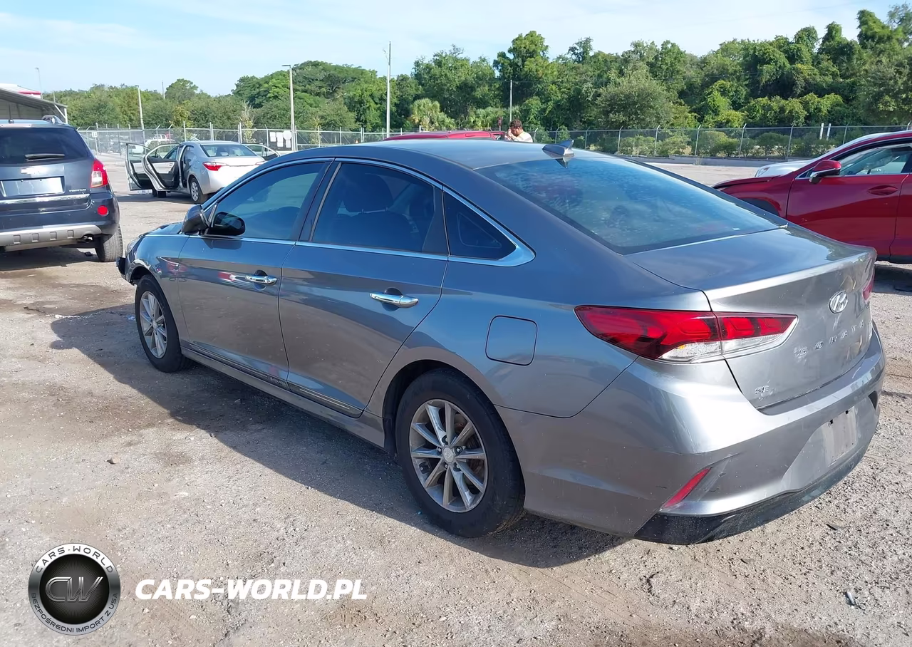 2019 Hyundai Sonata Se VIN:5NPE24AFXKH758301 - 3