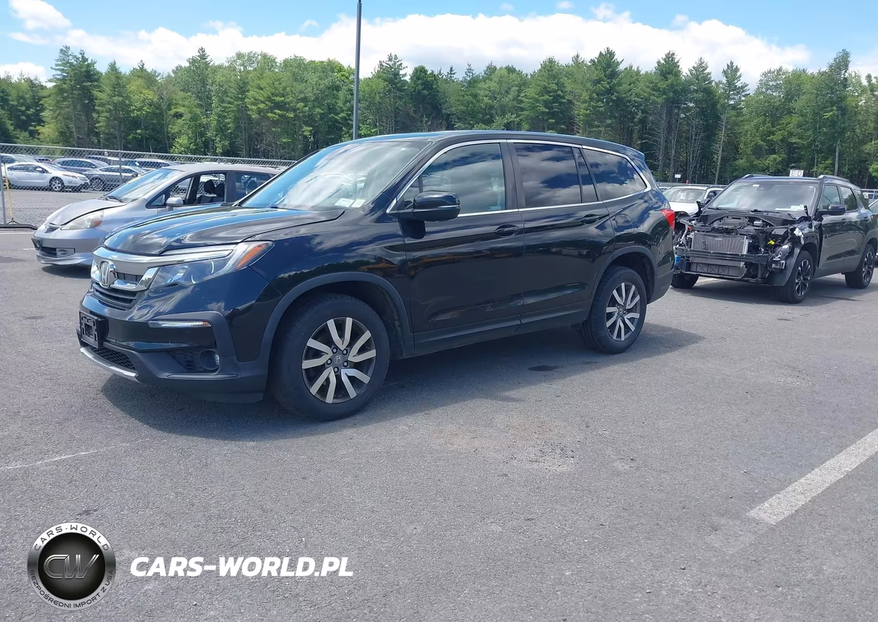 2019 Honda Pilot Ex-L VIN:5FNYF6H59KB095876 - 2
