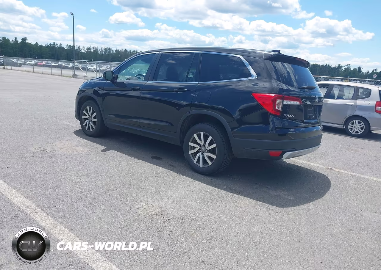 2019 Honda Pilot Ex-L VIN:5FNYF6H59KB095876 - 3