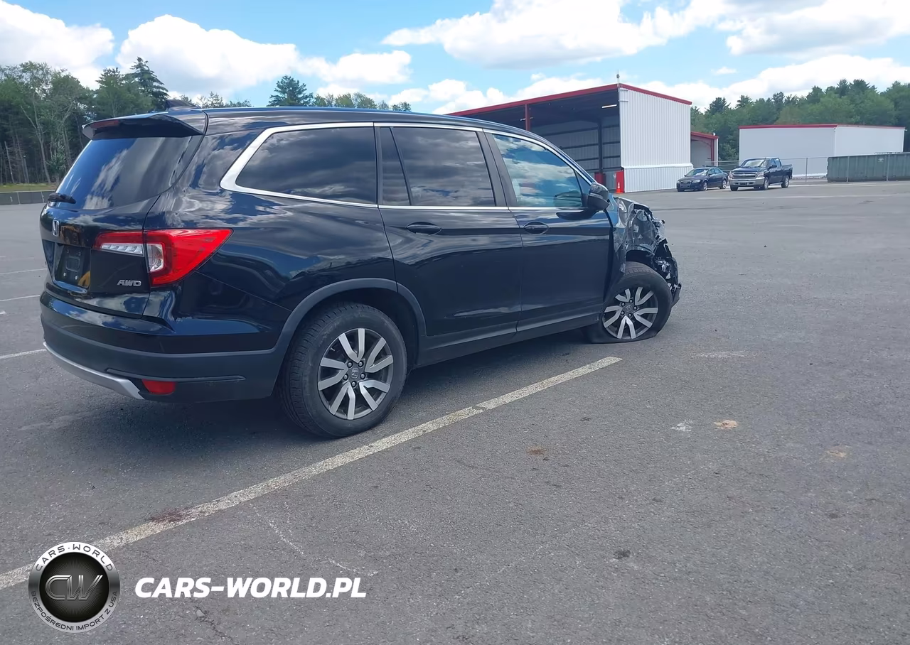 2019 Honda Pilot Ex-L VIN:5FNYF6H59KB095876 - 4