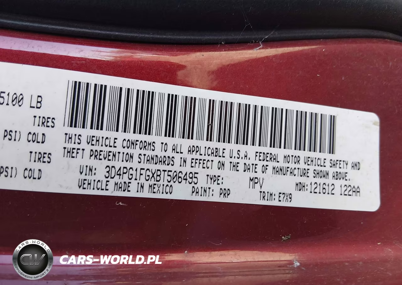 2011 Dodge Journey Mainstreet VIN:3D4PG1FGXBT506495 - 9