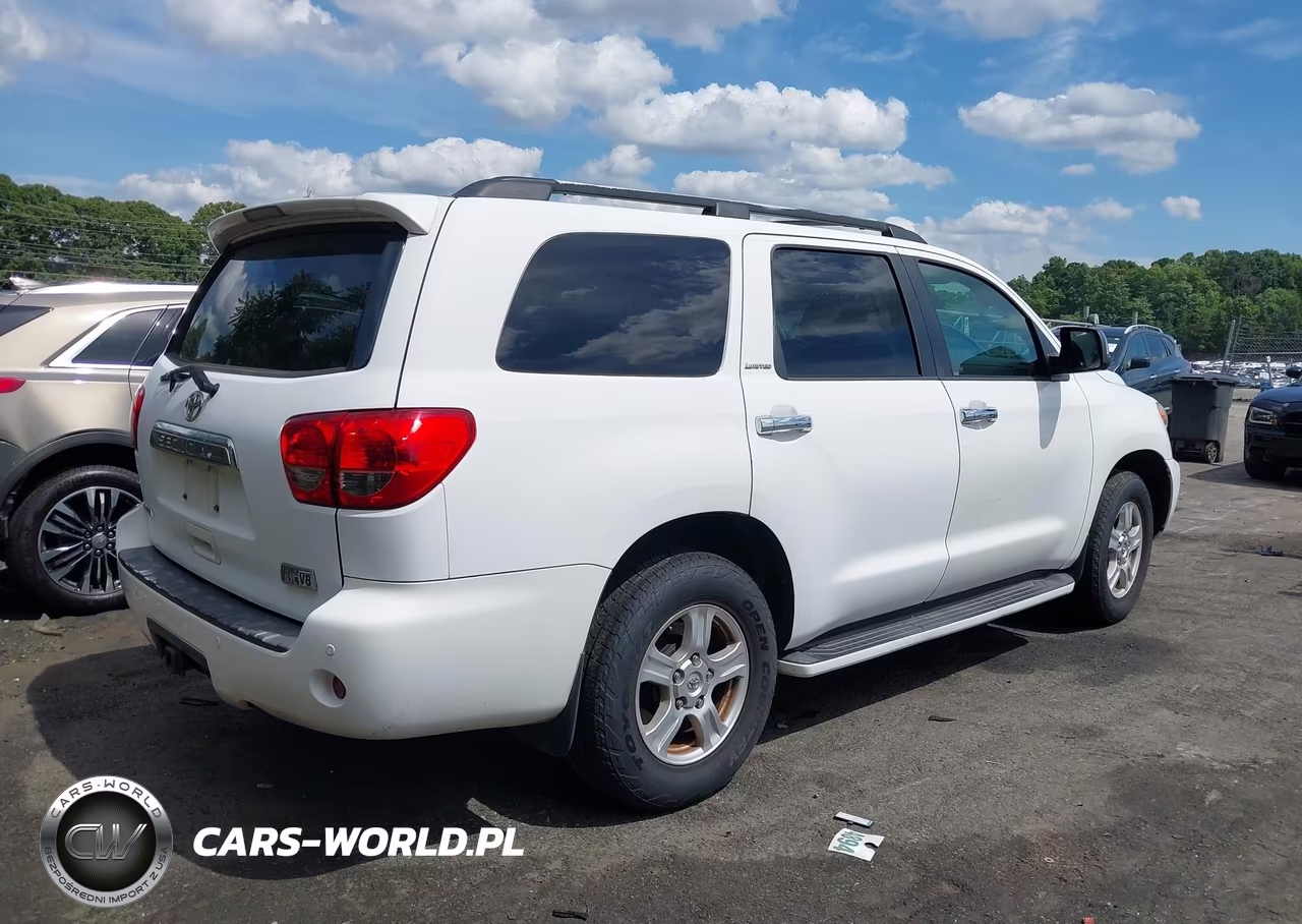 2008 Toyota Sequoia Limited 5.7L V8 VIN:5TDBY68A08S014989 - 4
