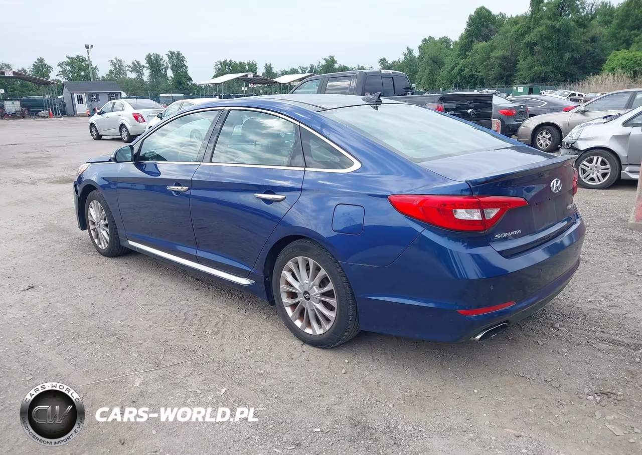 2015 Hyundai Sonata Limited VIN:5NPE34AF9FH030228 - 3