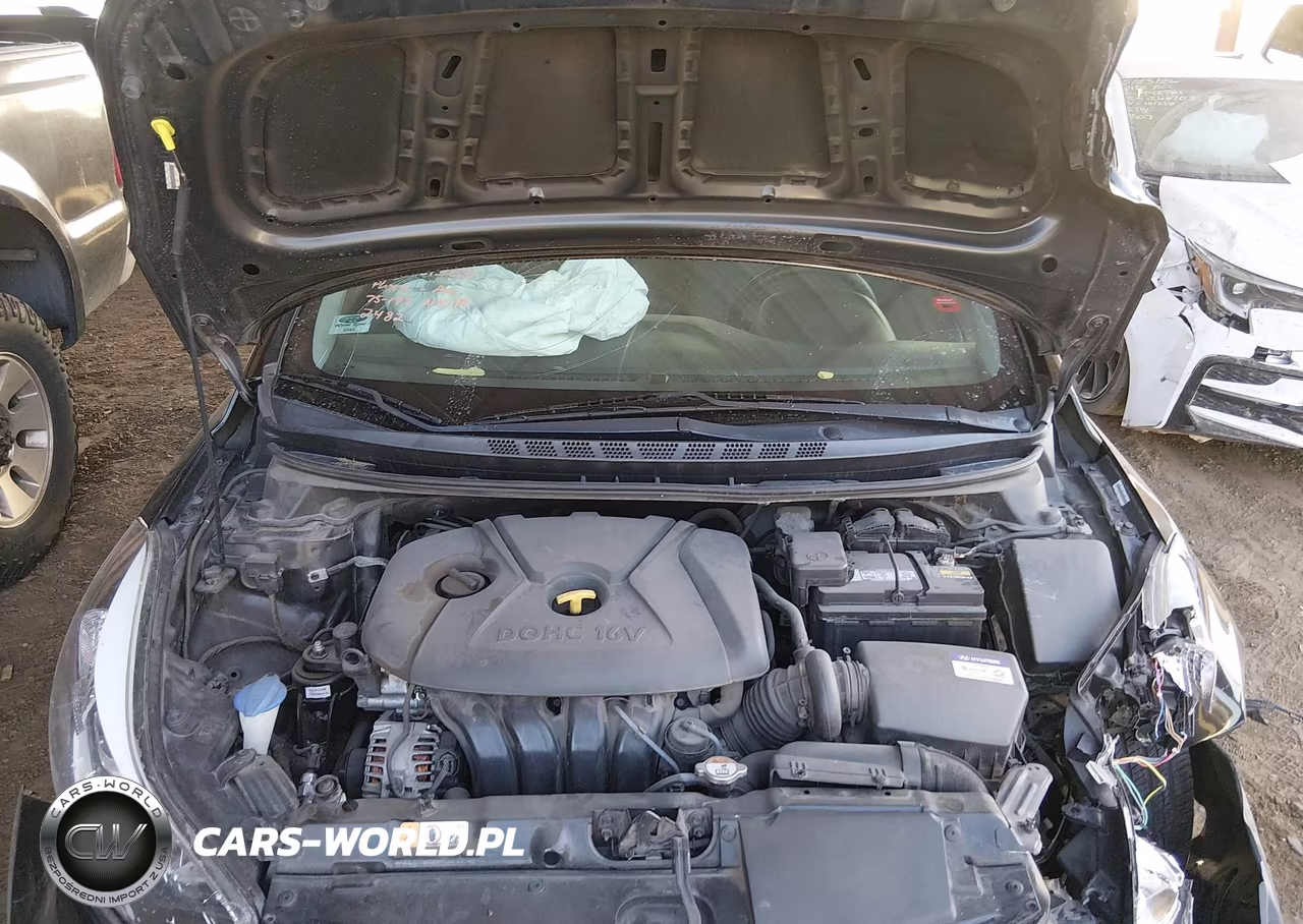 2014 Hyundai Elantra Se VIN:KMHDH4AE3EU172482 - 10