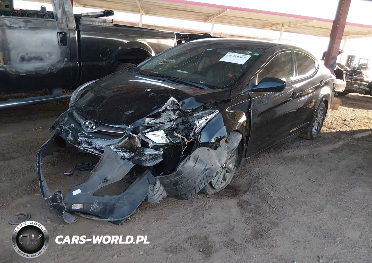 2014 Hyundai Elantra Se VIN:KMHDH4AE3EU172482 - 2