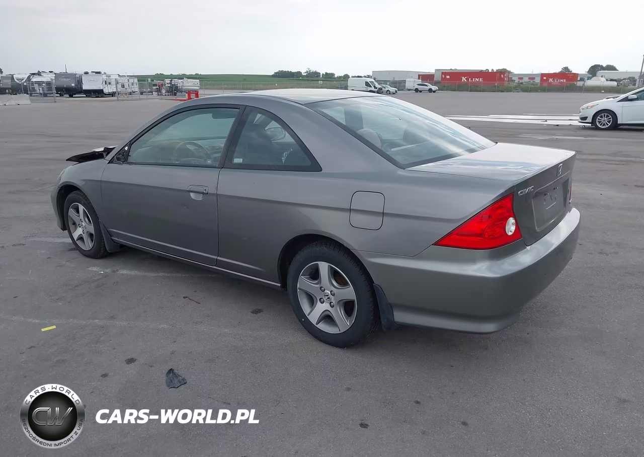2004 Honda Civic Ex VIN:1HGEM22904L014911 - 3