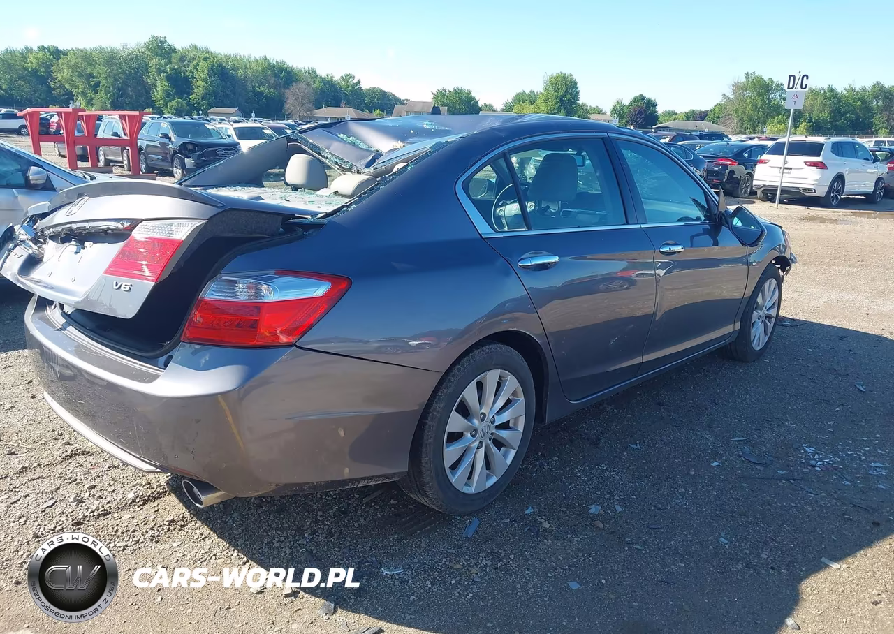 2015 Honda Accord Ex-L V-6 VIN:1HGCR3F89FA034296 - 4