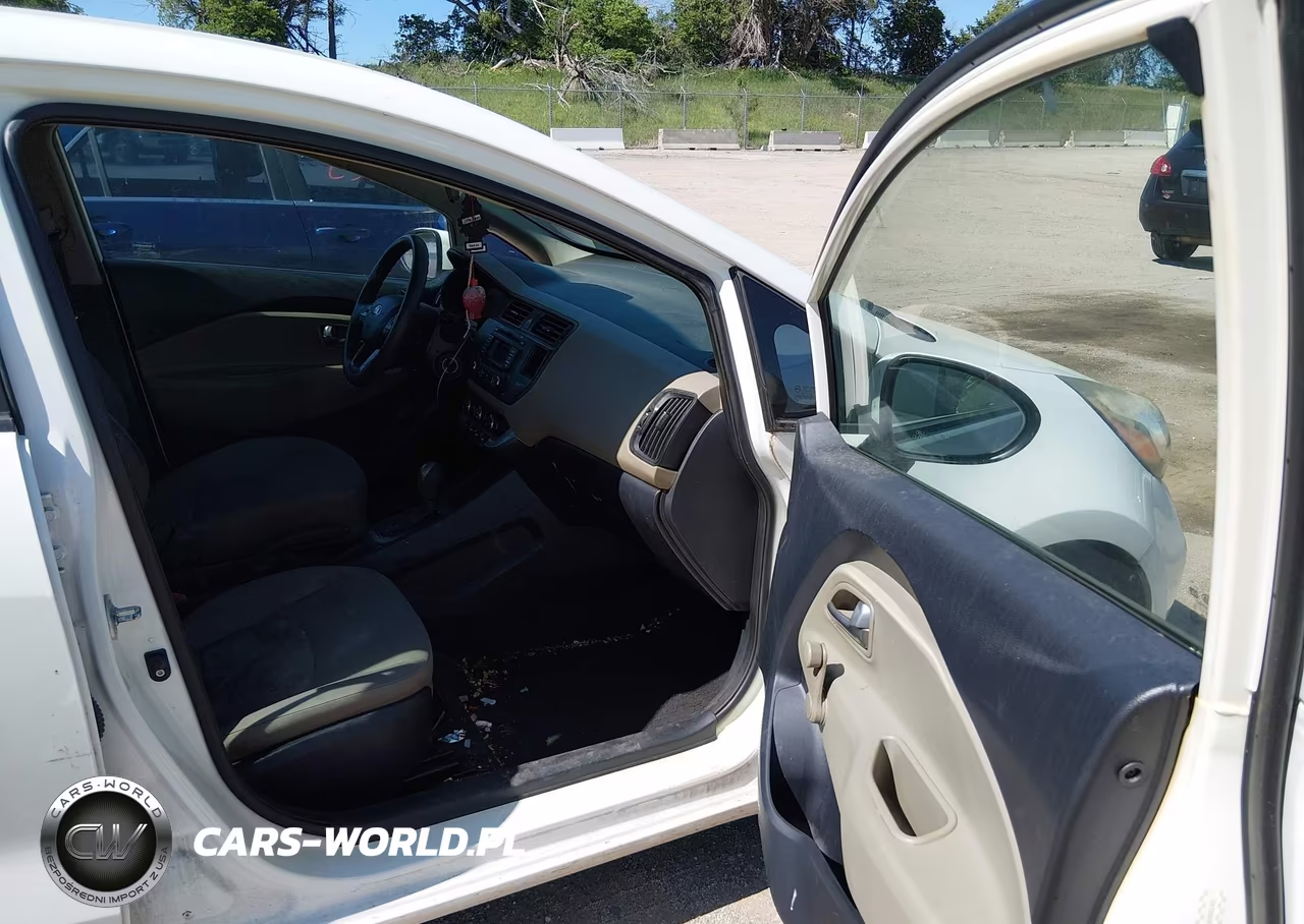 2014 Kia Rio Lx VIN:KNADM4A35E6356242 - 5