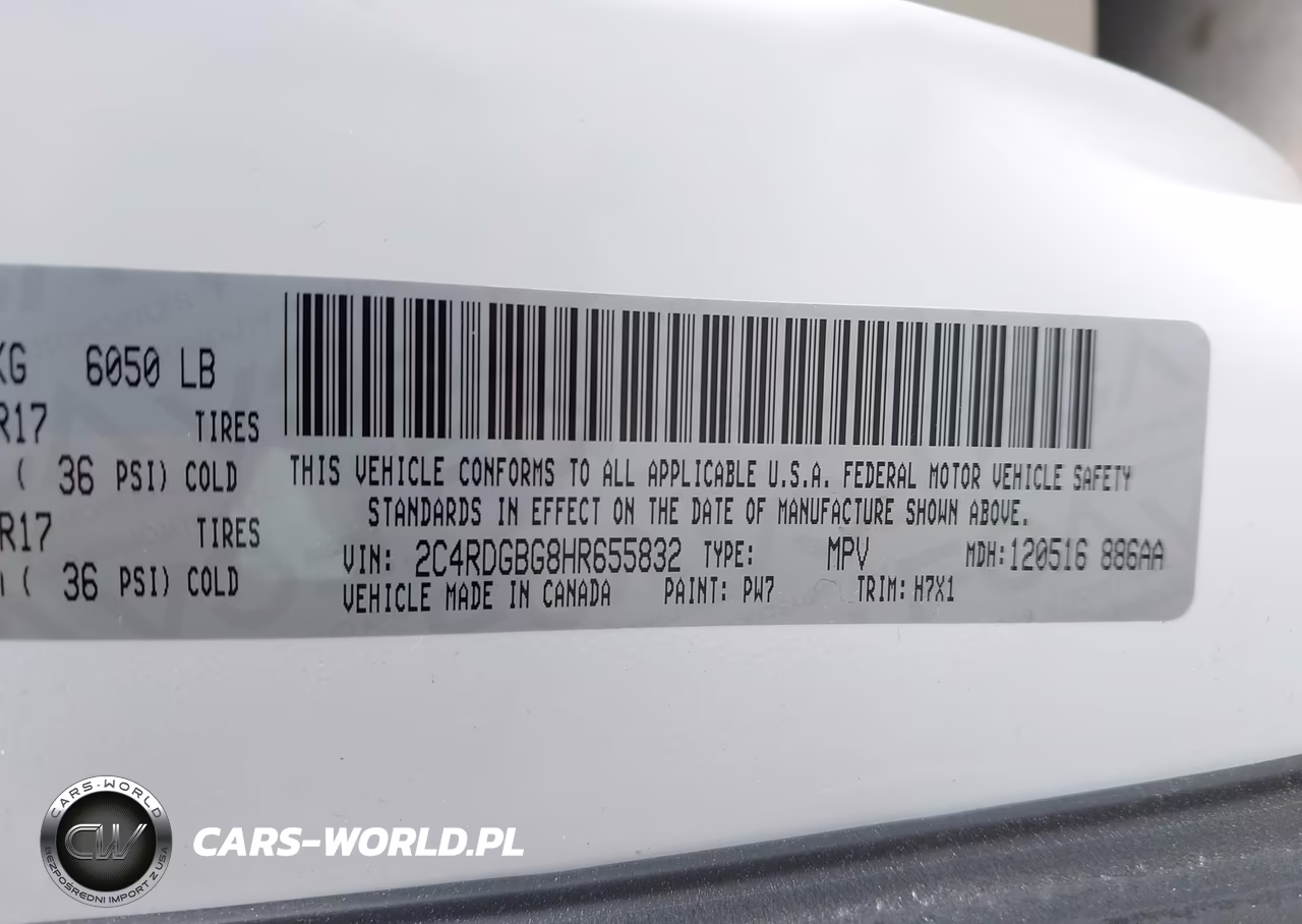 2017 Dodge Grand Caravan Se VIN:2C4RDGBG8HR655832 - 9