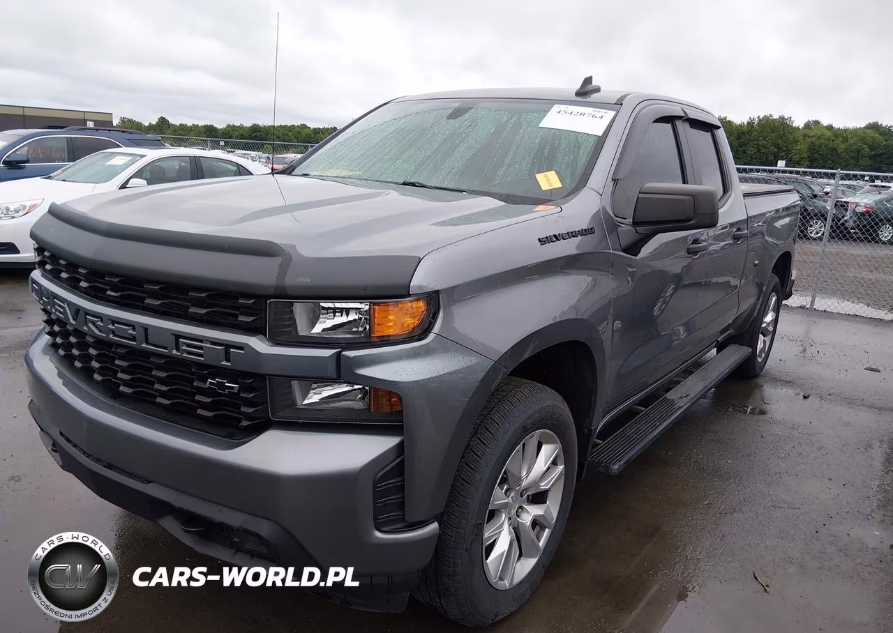 2021 Chevrolet Silverado 1500 4Wd Standard Bed Custom VIN:1GCRYBEF5MZ101061 - 2