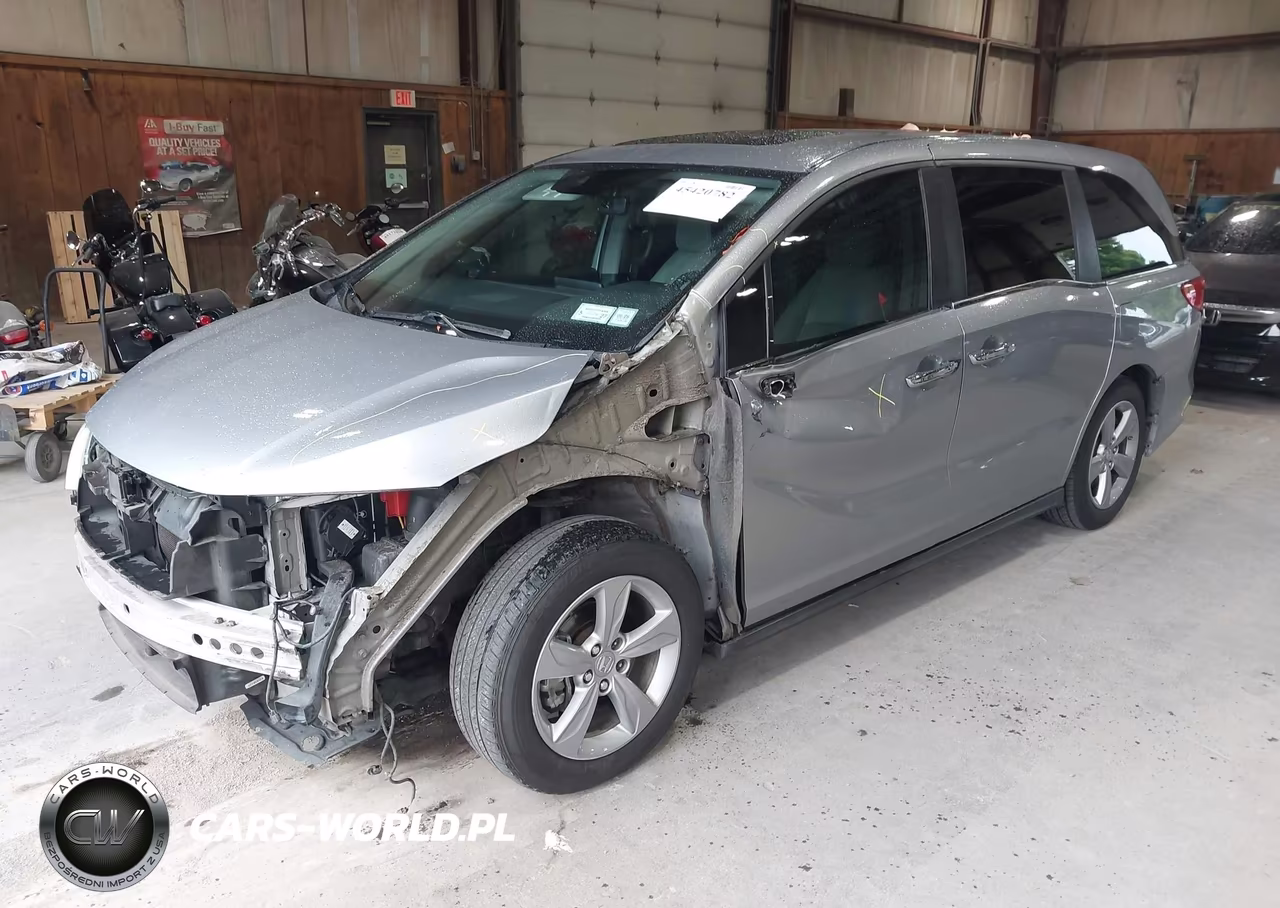2020 Honda Odyssey Ex-L-Ex-L W-Navi Res VIN:5FNRL6H73LB016721 - 2