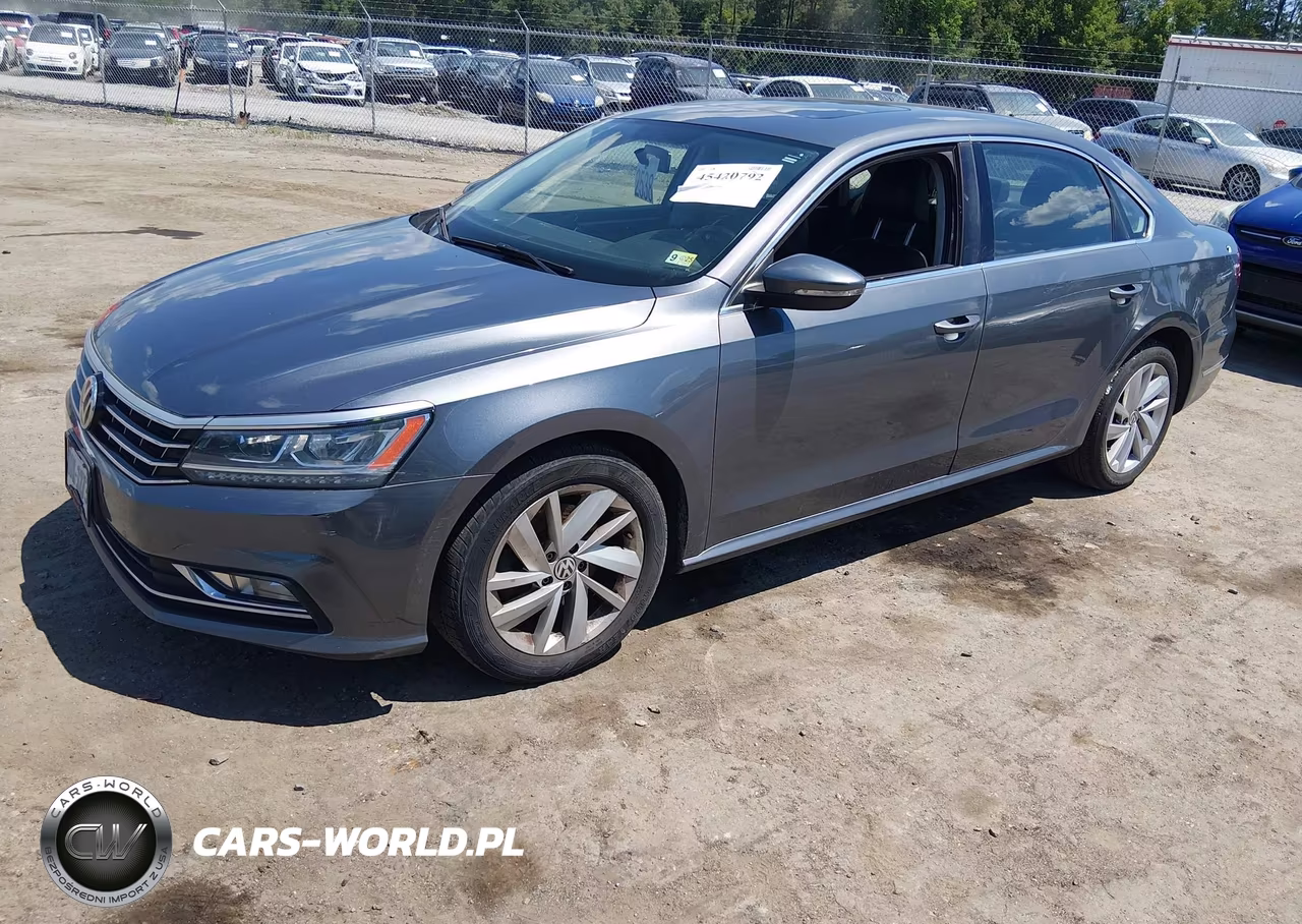 2018 Volkswagen Passat 2.0T Se VIN:1VWBA7A31JC049728 - 2