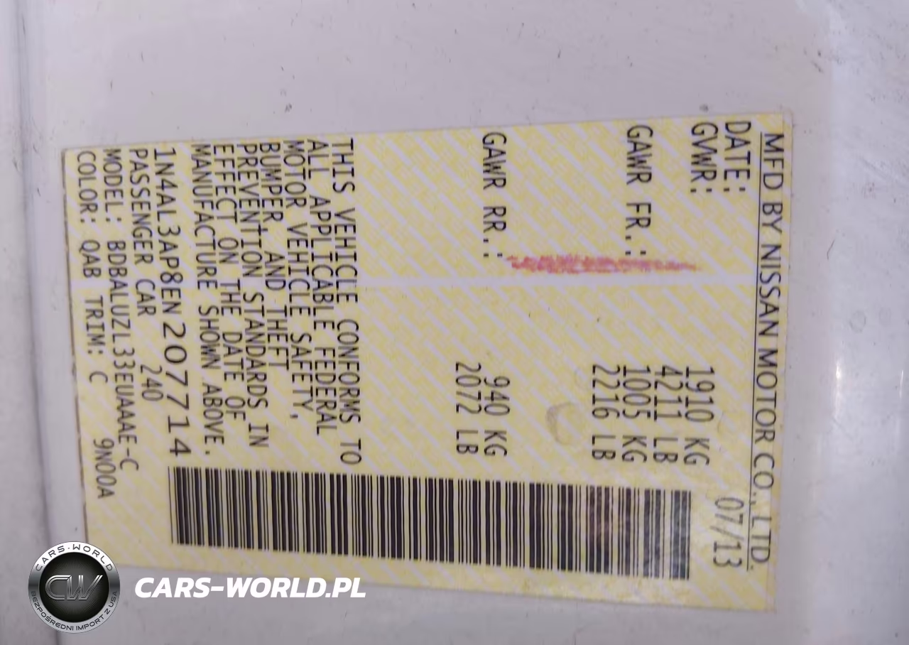 2014 Nissan Altima 2.5 Sv VIN:1N4AL3AP8EN207714 - 9