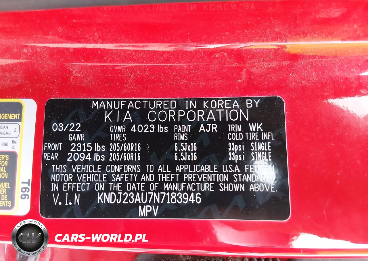 2022 Kia Soul Lx VIN:KNDJ23AU7N7183946 - 9