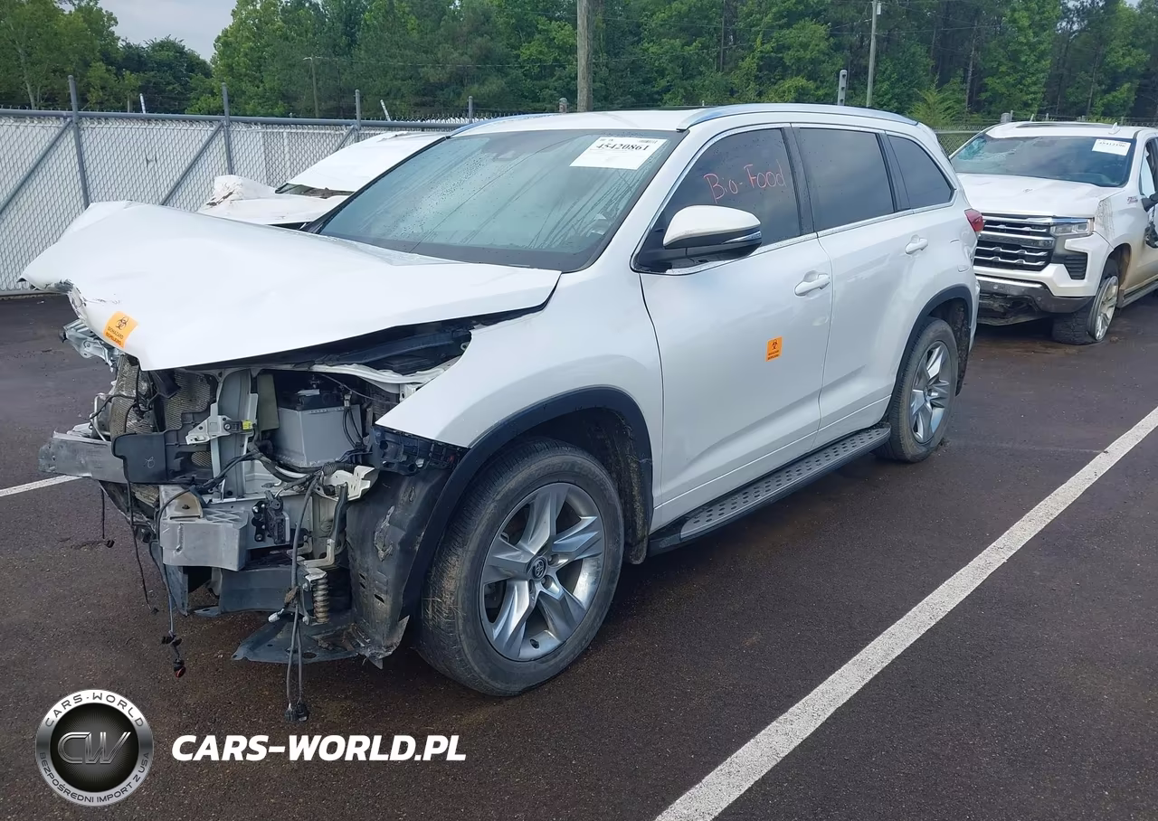 2018 Toyota Highlander Limited VIN:5TDYZRFH0JS268622 - 2