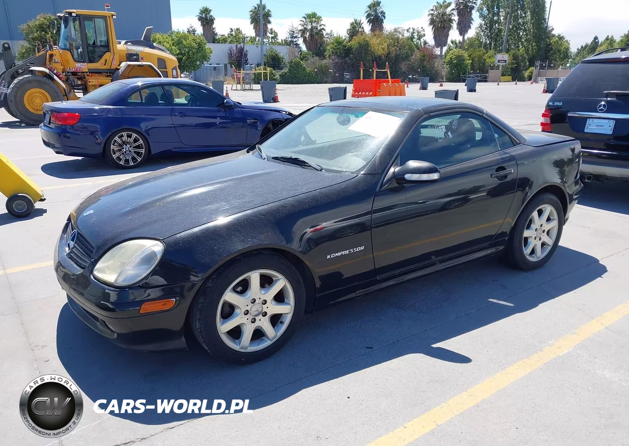 2002 Mercedes-Benz Slk 230 Kompressor VIN:WDBKK49F32F238036 - 2