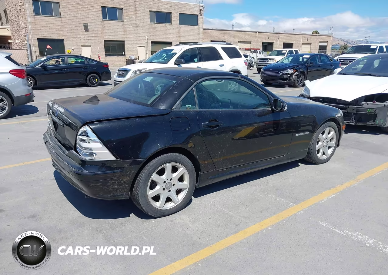 2002 Mercedes-Benz Slk 230 Kompressor VIN:WDBKK49F32F238036 - 4