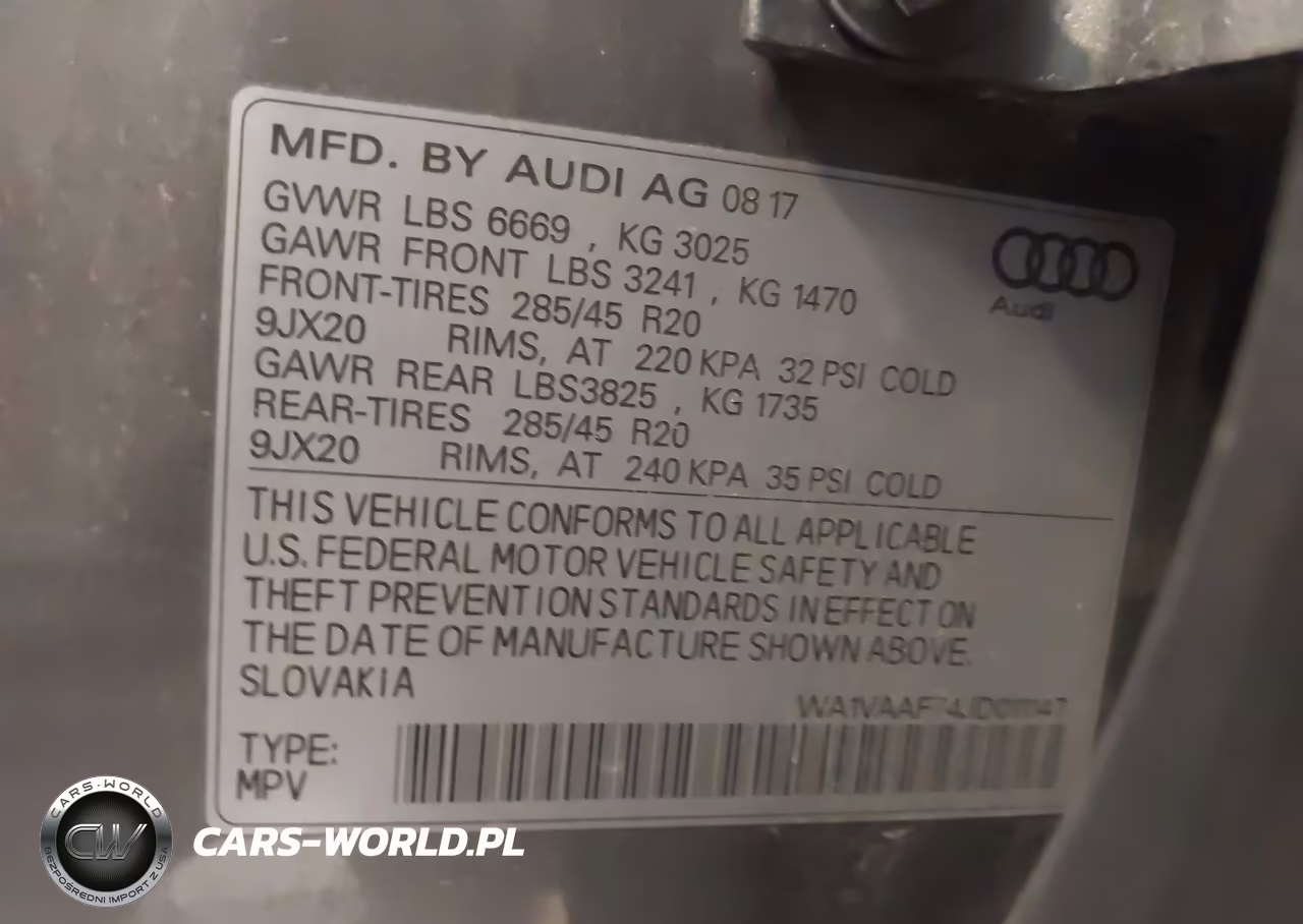 2018 Audi Q7 3.0T Premium VIN:WA1VAAF74JD011147 - 9