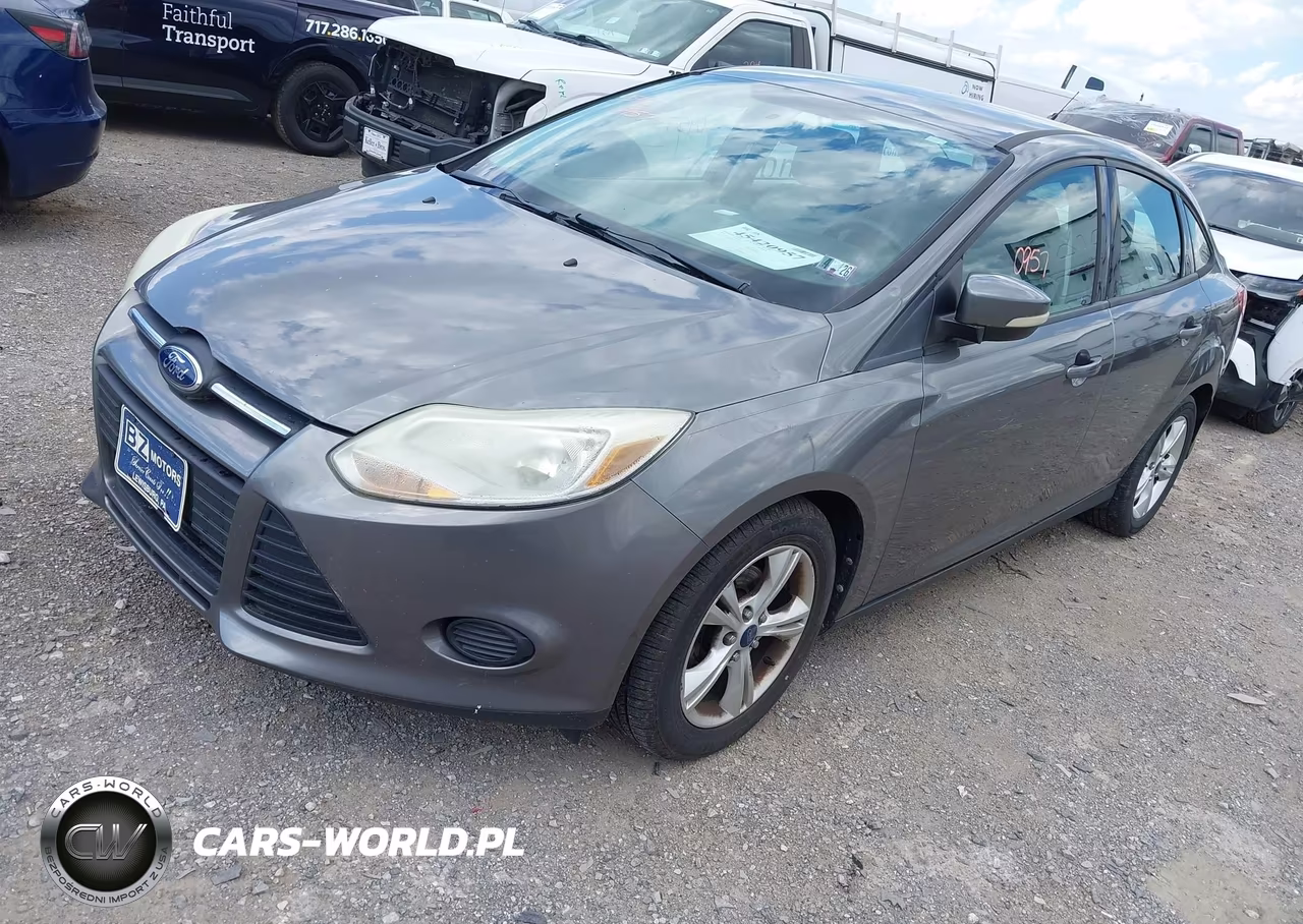 2013 Ford Focus Se VIN:1FADP3F26DL338164 - 2