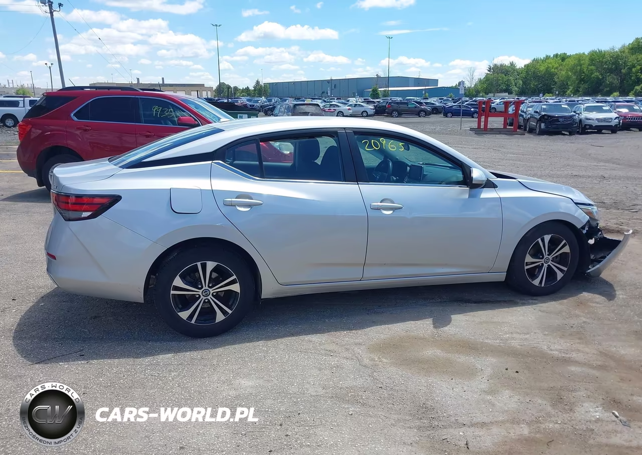 2021 Nissan Sentra Sv Xtronic Cvt VIN:3N1AB8CV6MY223422 - 14