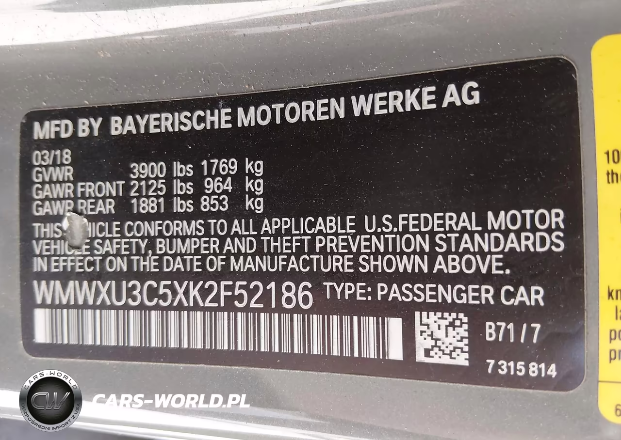 2019 Mini Hardtop Cooper S VIN:WMWXU3C5XK2F52186 - 9
