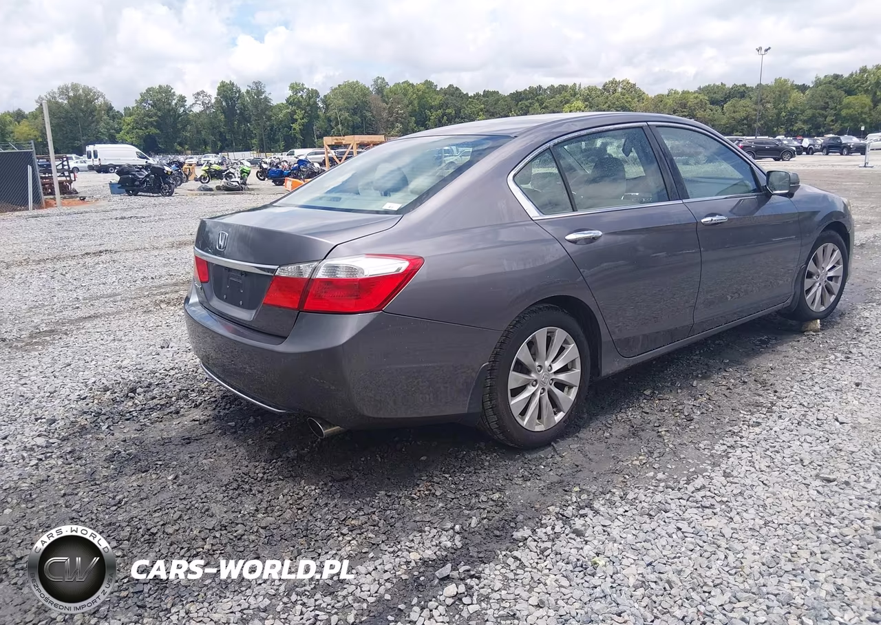 2014 Honda Accord Ex VIN:1HGCR2F77EA045605 - 4
