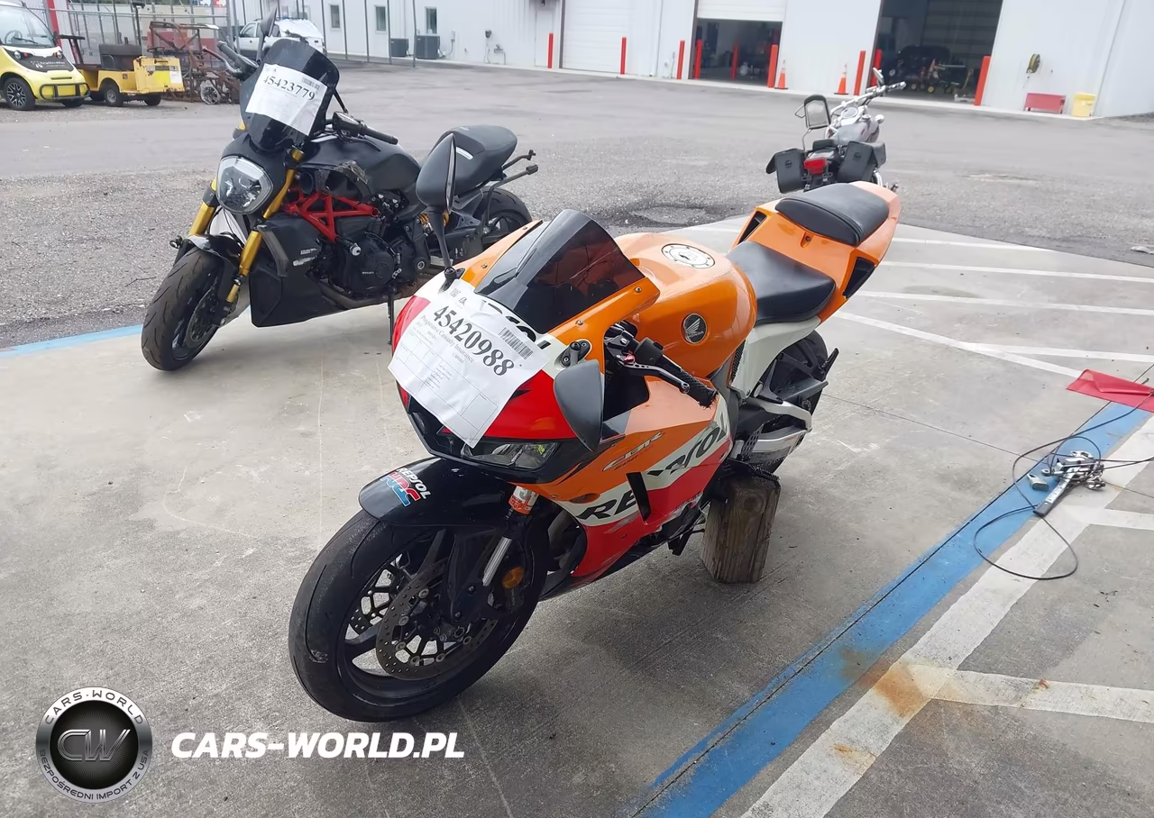 2015 Honda Cbr600 Rr VIN:JH2PC4005FK800410 - 2