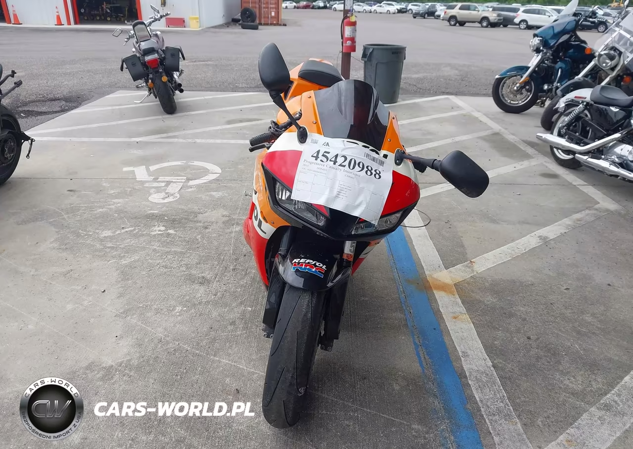 2015 Honda Cbr600 Rr VIN:JH2PC4005FK800410 - 5