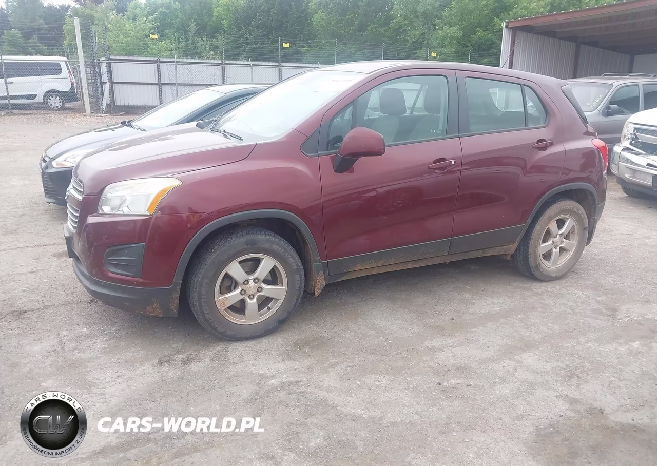 2016 Chevrolet Trax Ls VIN:3GNCJNSBXGL256897 - 2