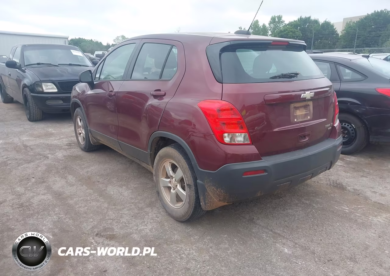 2016 Chevrolet Trax Ls VIN:3GNCJNSBXGL256897 - 3