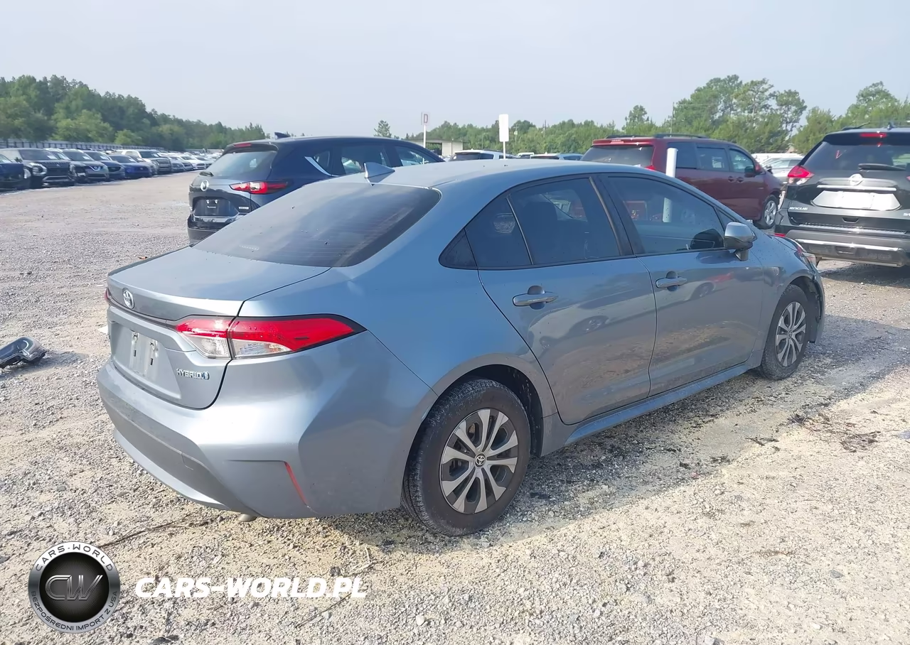 2022 Toyota Corolla Hybrid Le VIN:JTDEAMDE3NJ048996 - 4