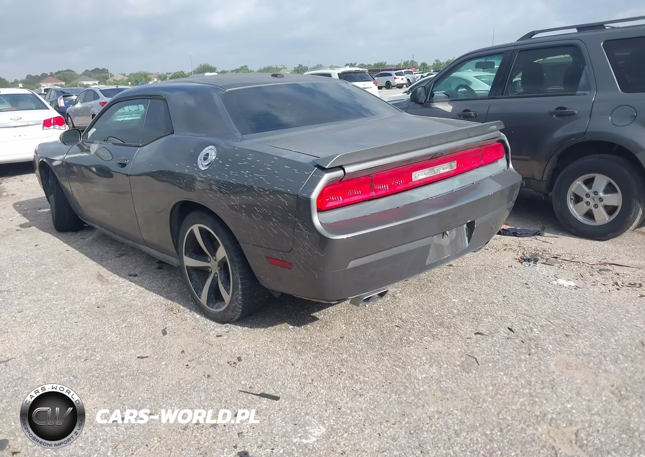 2012 Dodge Challenger Sxt VIN:2C3CDYAG1CH210087 - 3