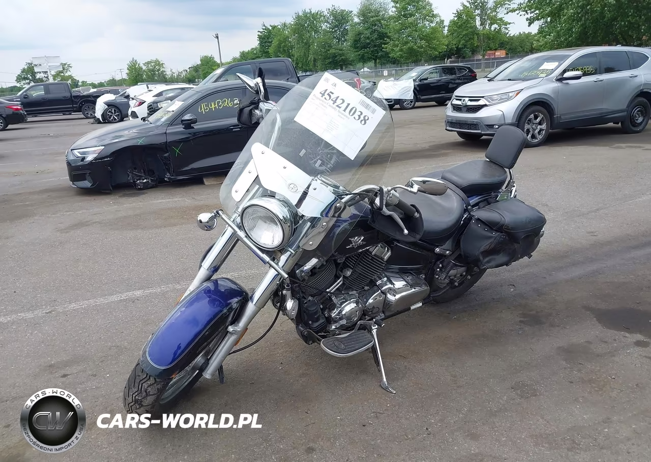 2007 Yamaha Xvs650 VIN:JYAVM01E67A102116 - 2