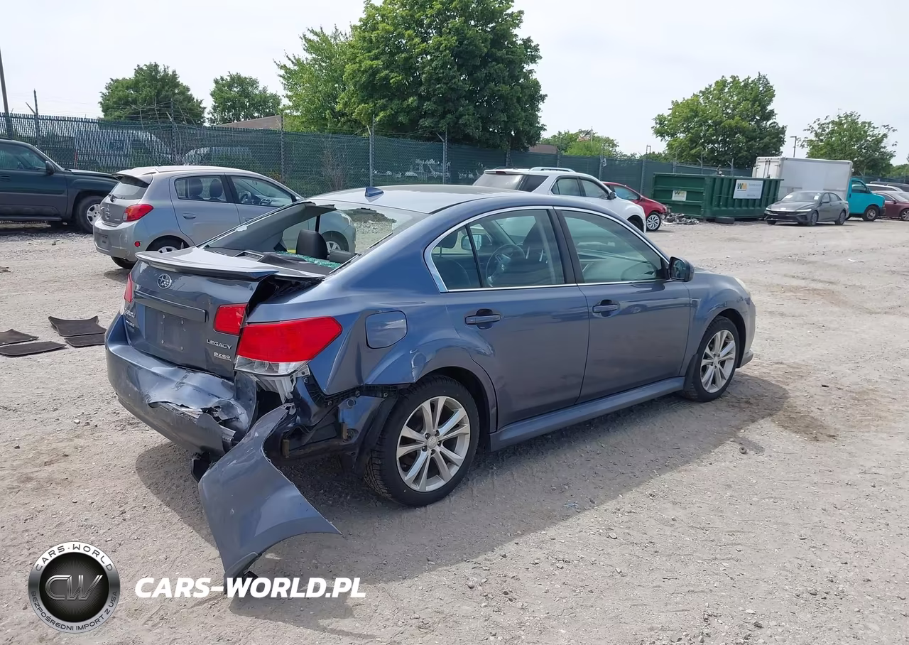 2014 Subaru Legacy 2.5I Limited VIN:4S3BMBL66E3036290 - 4