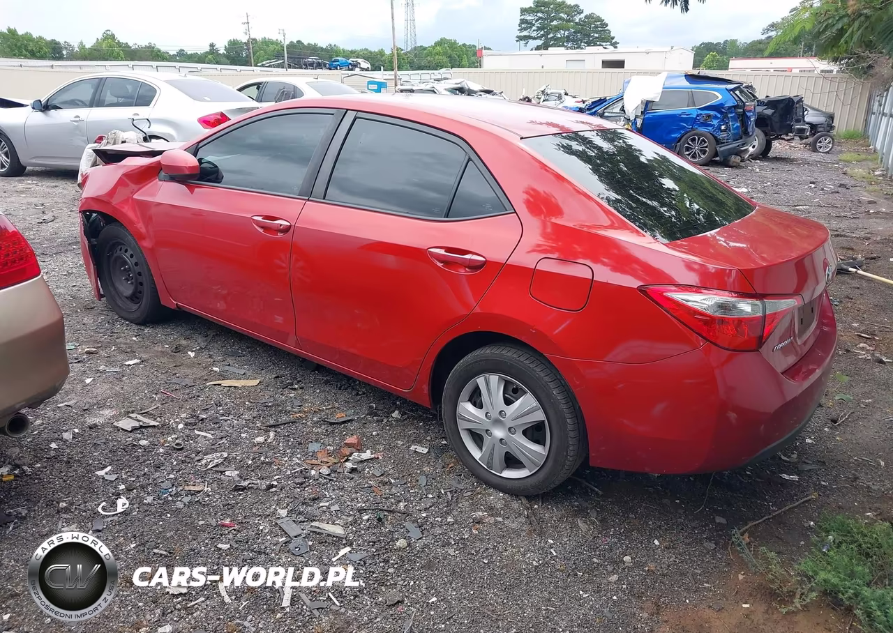 2015 Toyota Corolla Le VIN:5YFBURHE7FP304801 - 3