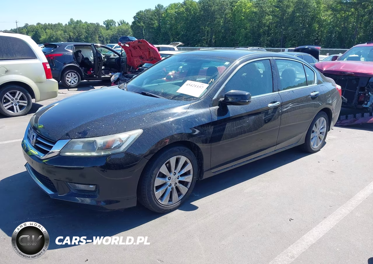 2014 Honda Accord Ex-L V-6 VIN:1HGCR3F86EA008348 - 2