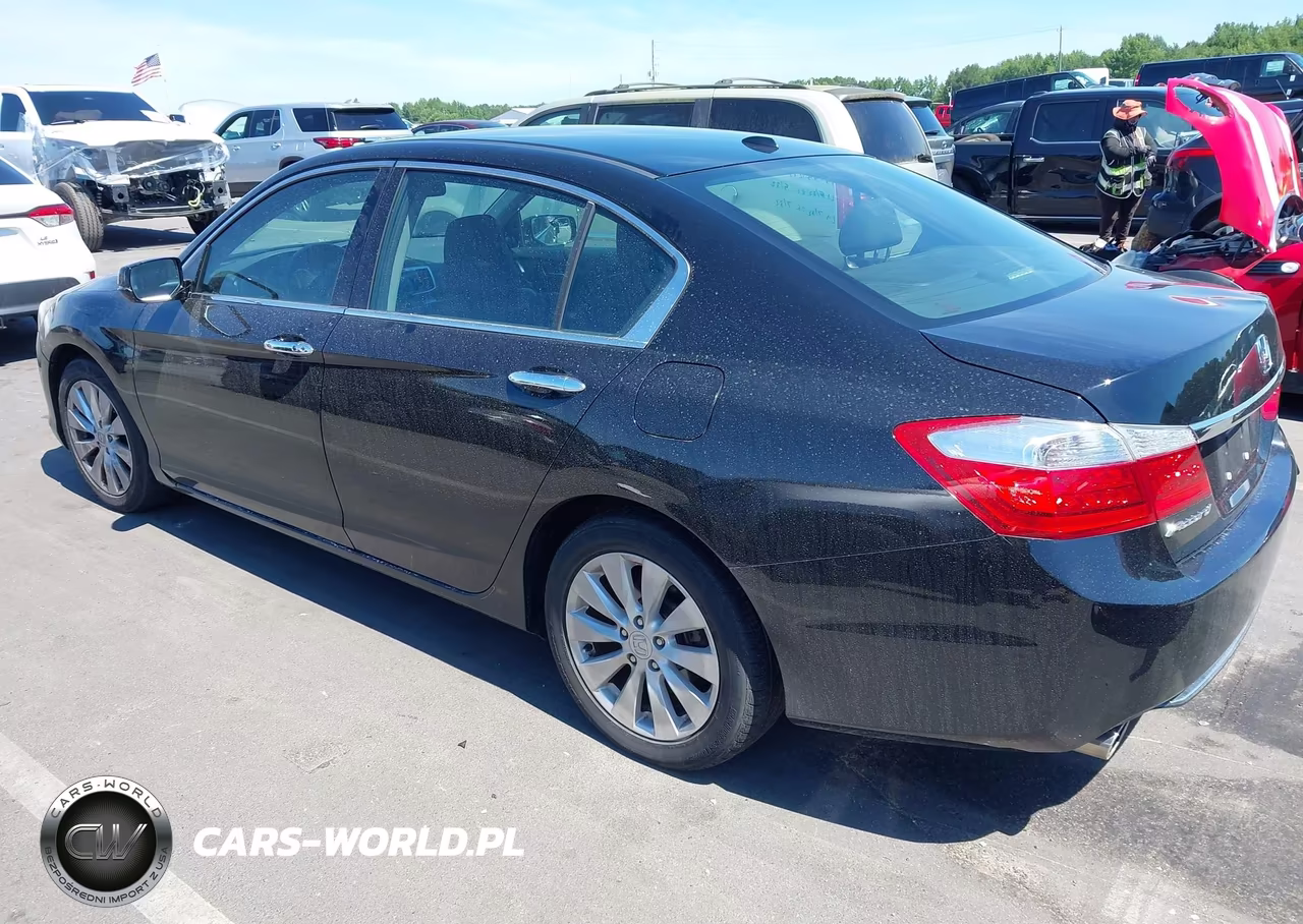 2014 Honda Accord Ex-L V-6 VIN:1HGCR3F86EA008348 - 3
