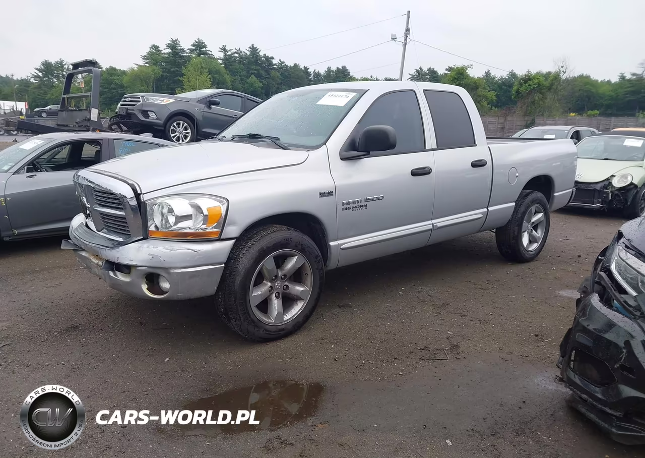 2006 Dodge Ram 1500 Slt VIN:1D7HA18266J106733 - 2